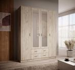 Kledingkast grijs eiken 160x52x204 Garderobekast, Huis en Inrichting, Verzenden, Nieuw