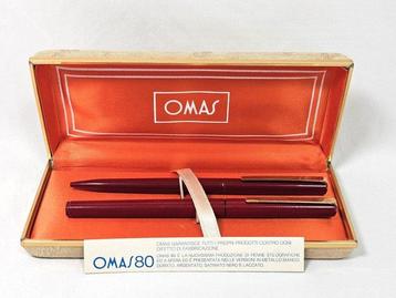 Parure Omas 80 - Stilografica e Roller Nuove Mai Usate in
