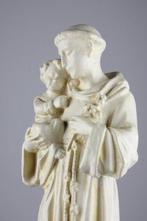 Beeldje - St-Antonius van Padua - 43cm - Gips, Antiek en Kunst
