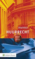Huurrechtmemo 2019/2020 9789013154153, Zo goed als nieuw, Wolters Kluwer Nederland B.V., Verzenden