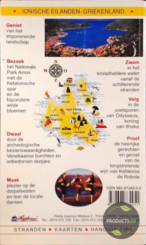 Ontdek ... Kefaloniá & Itháki 9789608734951, Boeken, Overige Boeken, Gelezen, Verzenden