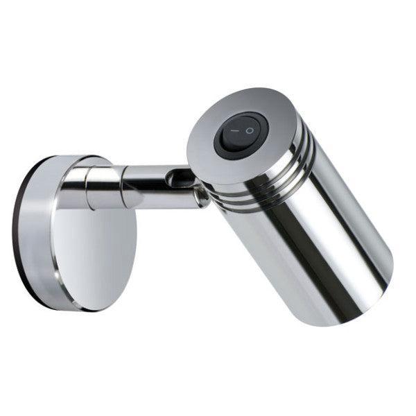 Bieden: Quick JACOB LED adjustable reading light 12/24V chr, Watersport en Boten, Bootonderdelen, Ophalen of Verzenden