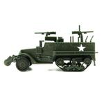 1:72 M3A1 Half-Track Jeep Bouwkit - Amerikaanse Leger Wagen, Hobby & Loisirs créatifs, Modélisme | Autre, Verzenden