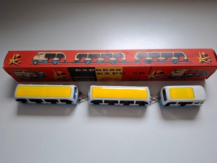 Tekno - Model vrachtwagen (3) - Mercedes Express Expo 58,, Hobby en Vrije tijd, Modelauto's | 1:5 tot 1:12