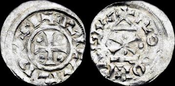 943-996ad France Normandy Richard I Ar denier zilver, Verzenden
