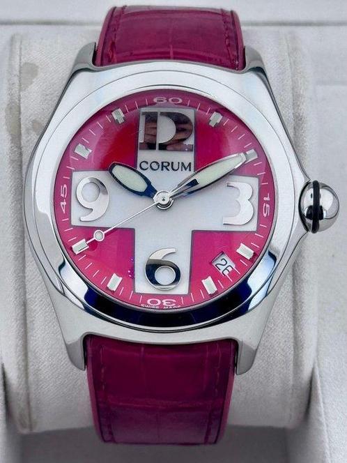 Corum - Bubble Boutique Red Cross - - Zonder Minimumprijs -, Handtassen en Accessoires, Horloges | Heren