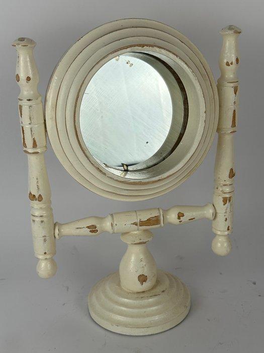 Spiegel - Glas, Hout - Spiegel voor kaptafel, Antiek en Kunst, Antiek | Overige Antiek