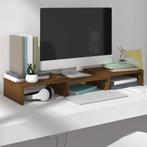 vidaXL Monitorstandaard 60x24x10,5 cm massief grenenhout, Verzenden, Nieuw