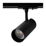 Luxar 1-Fase Railarmatuur GU10 Zwart, Verzenden, Nieuw, Trendy verlichting