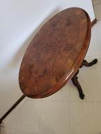 Tafel - Hout - Oud ovale tafeltje
