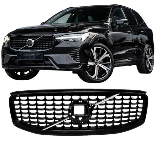 Grill | Volvo XC60 | 2021+ Facelift | R-design | glanzend zw, Auto-onderdelen, Carrosserie, Nieuw, Volvo, Verzenden