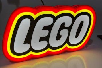 Lego - Curious LEGO Logo Luminous Sign Cartel