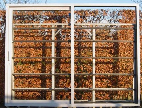 aluminium schuifraam , schuifdeur , pui 310 x 239, Doe-het-zelf en Bouw, Raamkozijnen en Schuifdeuren, Inclusief glas, Nieuw, Aluminium