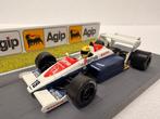 1:43 Formula 1 Diorama - Modelauto - Ayrton Senna Segafredo, Nieuw