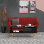vidaXL Salontafel 100x49,5x43 cm bewerkt hout hoogglans, Huis en Inrichting, Verzenden, Nieuw