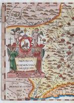 Italië - Piemonte, Ligurië (kaart + beschrijvend vel); J., Boeken, Atlassen en Landkaarten, Nieuw