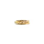Tricolour gouden ring Cartier 18 krt