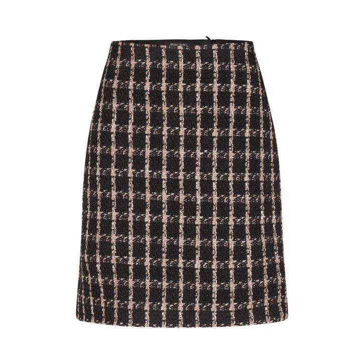 Marc Aurel • tweed mini rok • 36, Kleding | Dames, Truien en Vesten, Zwart, Nieuw, Maat 36 (S), Verzenden