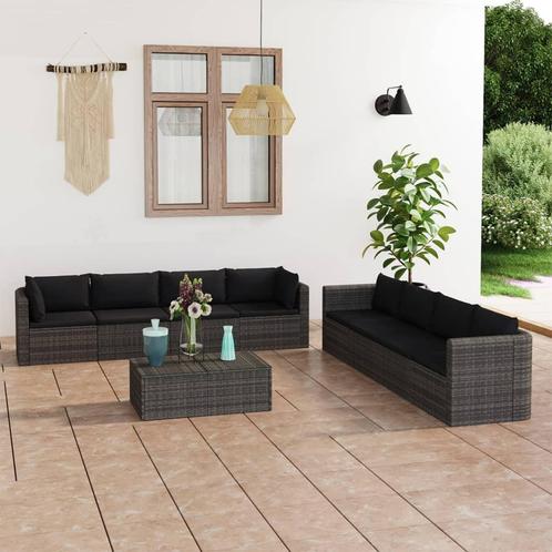 vidaXL Salon de jardin 9 pcs avec coussins RÃ©sine, Jardin & Terrasse, Ensembles de jardin, Salons de jardin, Neuf, Envoi