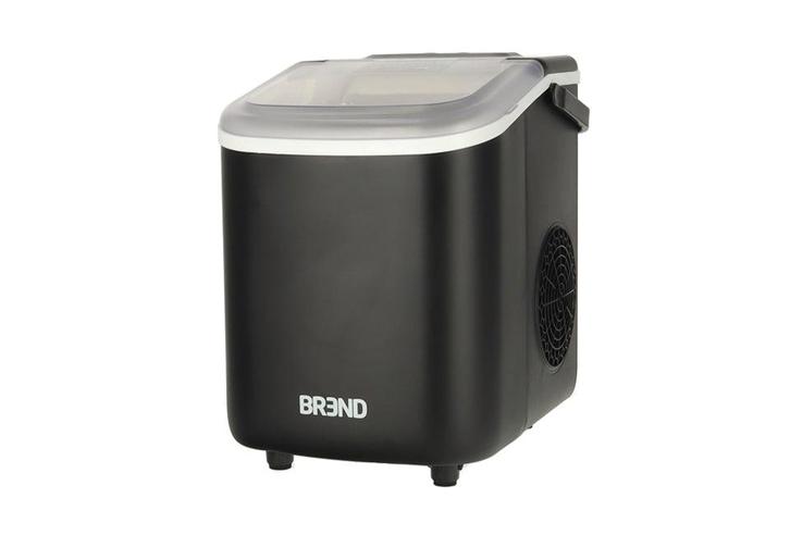 2dekans | Brend IJsblokjesmachine Zwart – 21,4 x 28,3 x 29,9, Elektronische apparatuur, Koelkasten en IJskasten, Ophalen of Verzenden