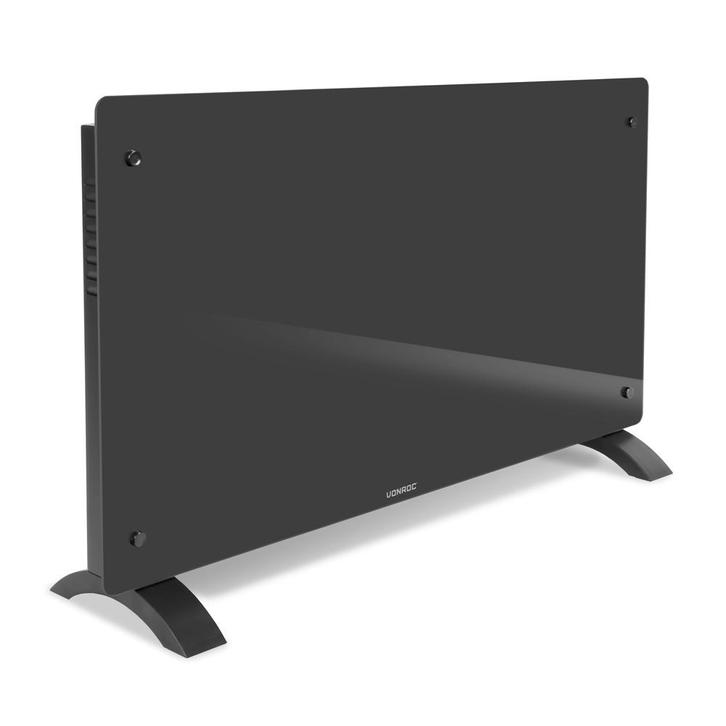 Luxe Elektrische kachel – Convector - Glazen paneel –, Doe-het-zelf en Bouw, Verwarming en Radiatoren, Nieuw, Verzenden