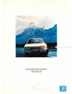 1967 NSU RO 80 BROCHURE DUITS, Nieuw