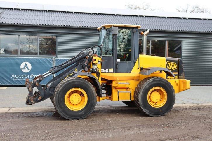 Veiling: Wiellader JCB 416S Diesel 104kW 2001, Zakelijke goederen, Machines en Bouw | Kranen en Graafmachines, Ophalen