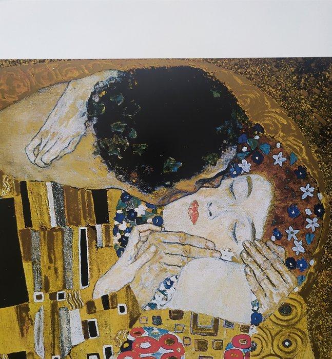Gustav Klimt (1862-1918) (after) - Der Kuss, 1907-08 -, Antiek en Kunst, Kunst | Tekeningen en Fotografie