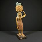 Réplique dÉgypte ancienne Statue féminine offrant Porteur