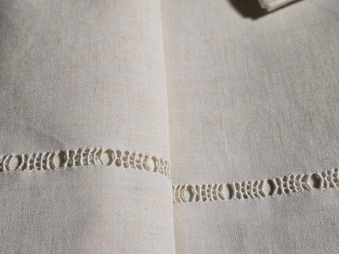 Drap de lit (3) - 265 cm - 237 cm - Anciennes collections, Antiquités & Art, Tapis & Textile