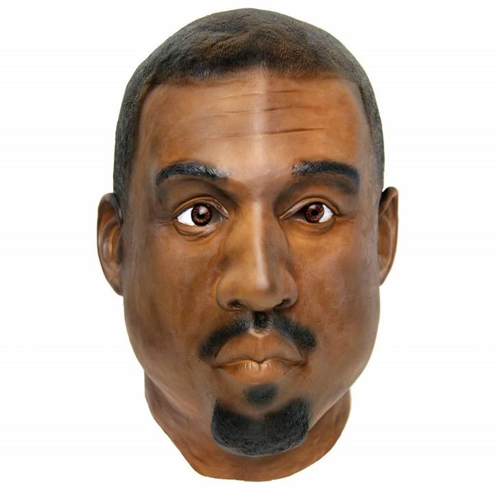 Kanye West masker, Hobby en Vrije tijd, Feestartikelen, Verzenden