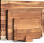 Snijplankenset met houder - Snijplank hout - Snijplanken - A, Huis en Inrichting, Verzenden, Nieuw