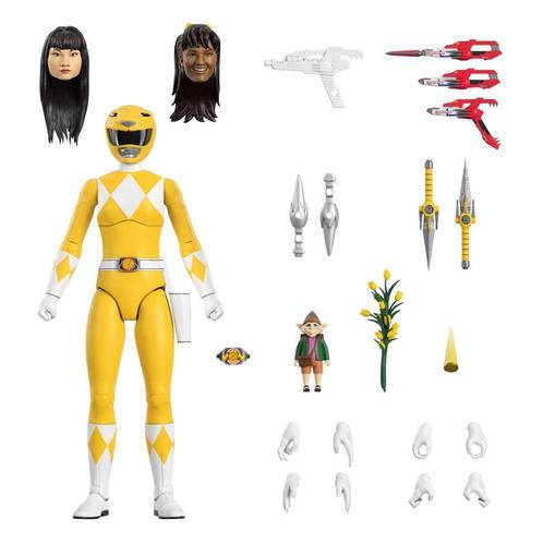 Mighty Morphin Power Rangers Ultimates Action Figure Yellow, Verzamelen, Film en Tv, Ophalen of Verzenden