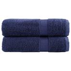 vidaXL Badhanddoeken SOLUND 2 st 600 g/m² 70x140 cm, Huis en Inrichting, Badkamer | Badtextiel en Accessoires, Verzenden, Nieuw