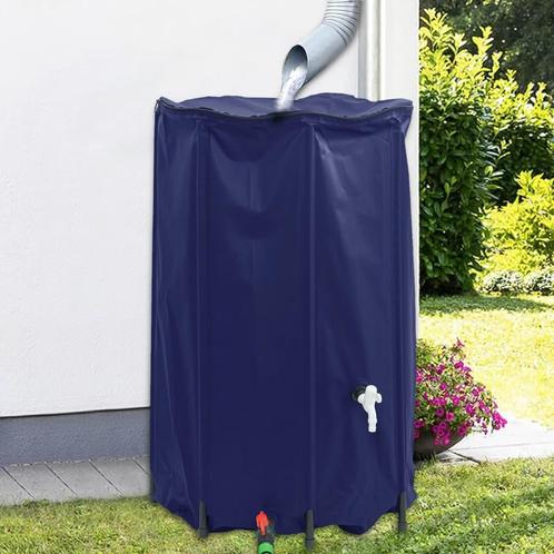 vidaXL Watertank met kraan opvouwbaar 500 L PVC, Tuin en Terras, Overige Tuin en Terras, Nieuw, Verzenden