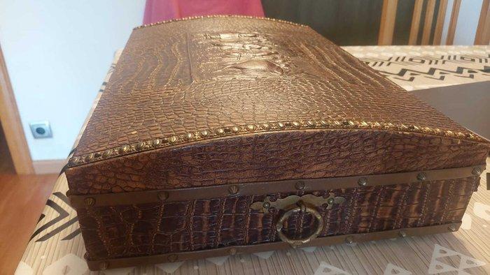 Estuches Carrascal - Boîte à musique à rouleaux en métal -, Antiek en Kunst, Curiosa en Brocante