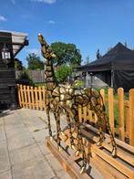 Statue, Bronze: XL Giraffe Set - 129 cm - Bronze - 2025