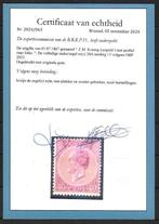 België 1867 - Leopold I in profiel met fotocertificaat -, Gestempeld