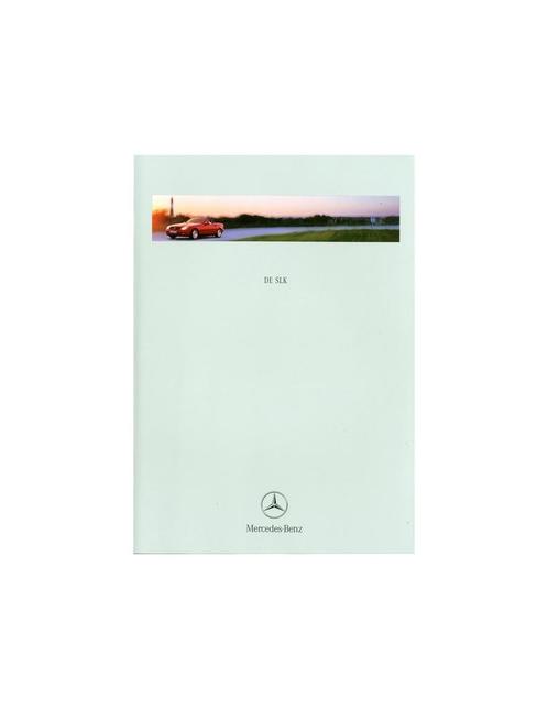 1998 MERCEDES BENZ SLK BROCHURE NEDERLANDS, Boeken, Auto's | Folders en Tijdschriften, Ophalen of Verzenden