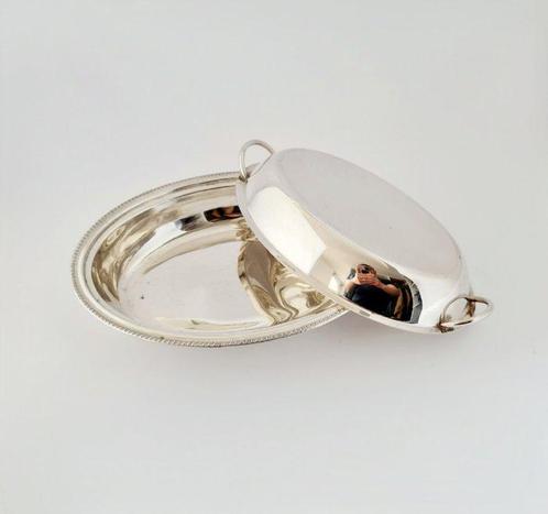 Serveerschaal - Vintage E.P.N.S Silver Plated Entree Dish -, Antiek en Kunst, Antiek | Meubels | Tafels