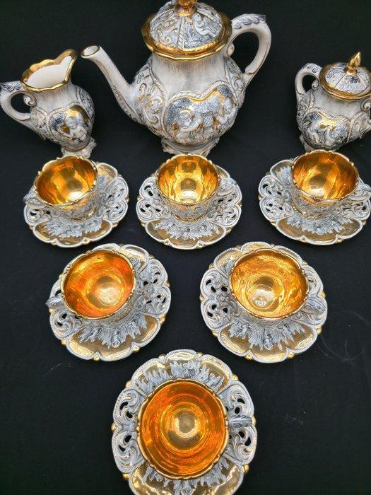 Capodimonte - Theeservies - Keramiek - n° 542, Antiek en Kunst, Antiek | Meubels | Tafels