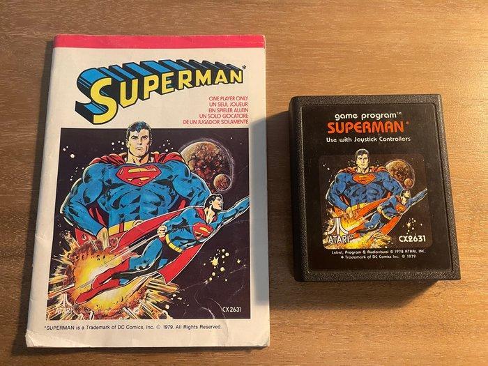 Atari - 2600 VCS - SUPERMAN Atari 2600 Rare Version, Games en Spelcomputers, Spelcomputers | Overige Accessoires