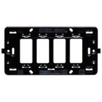 Bticino Magische Accessoires Houder 4 Modules - BT504S [50, Doe-het-zelf en Bouw, Elektriciteit en Kabels, Verzenden