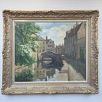 Marcel Van Loocke (1907–1990) - Stadsgezicht Brugge, Antiek en Kunst