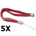 Polsbandje voor Nintendo Wii PSP DS DSL Rood 5x, Verzenden