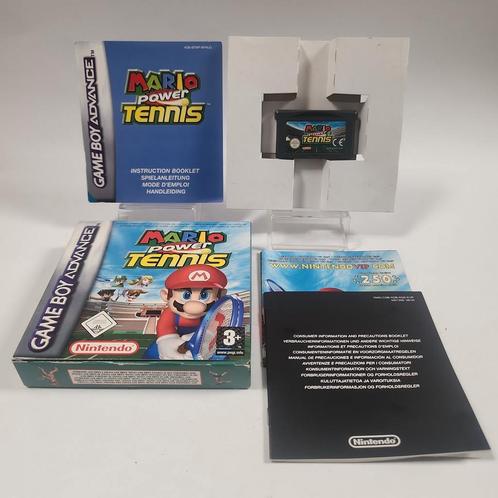 Mario Power Tennis Game Boy Advance Boxed, Games en Spelcomputers, Games | Nintendo Game Boy, Zo goed als nieuw, Ophalen of Verzenden