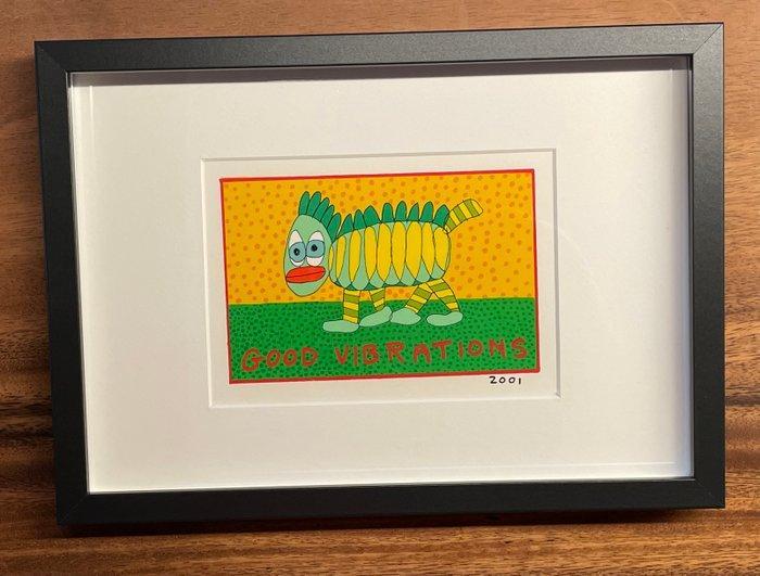 James Rizzi (1950-2011) - Good Vibrations, original, Antiquités & Art, Art | Objets design