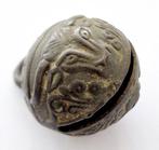 Indochinois Bronze Cloche de temple rituel antique - 61 mm, Antiek en Kunst