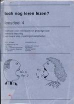 Toch nog leren lezen? Versie 1 leesdeel 4, Boeken, Verzenden, Nieuw