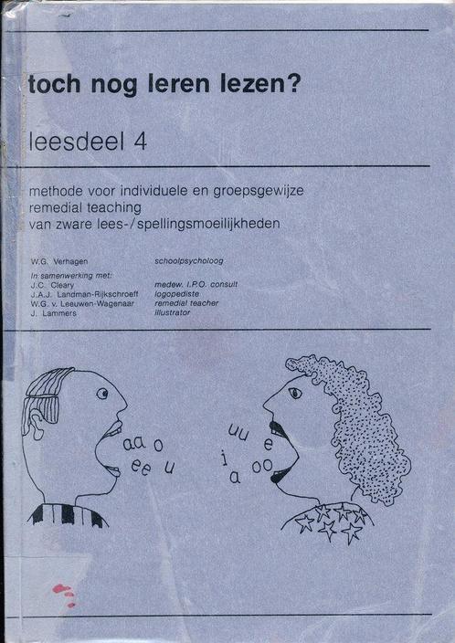 Toch nog leren lezen? Versie 1 leesdeel 4, Boeken, Schoolboeken, Verzenden